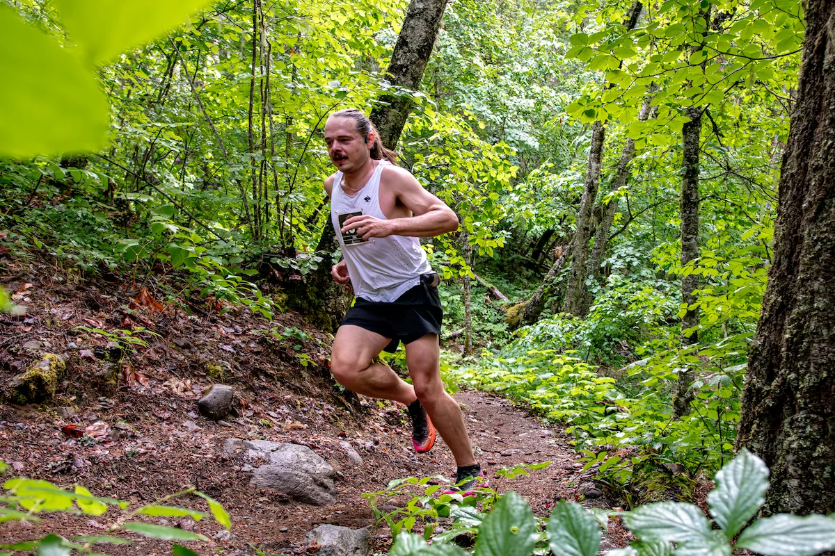 Trail running at The Pemby Pounder, Pemberton BC