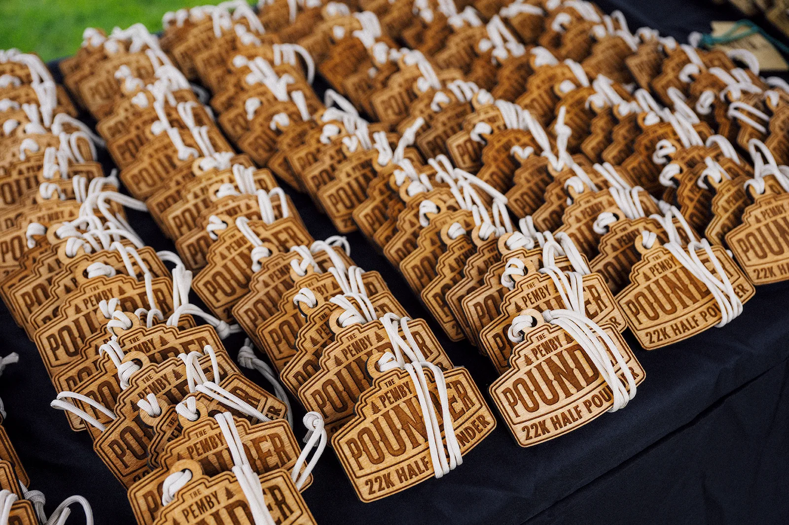 Race morning at the base of Mount Currie